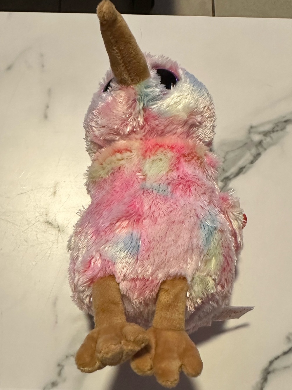 Ty Beanie Boos Kiwi the Bird Glitter Eyes Stuffed Animal